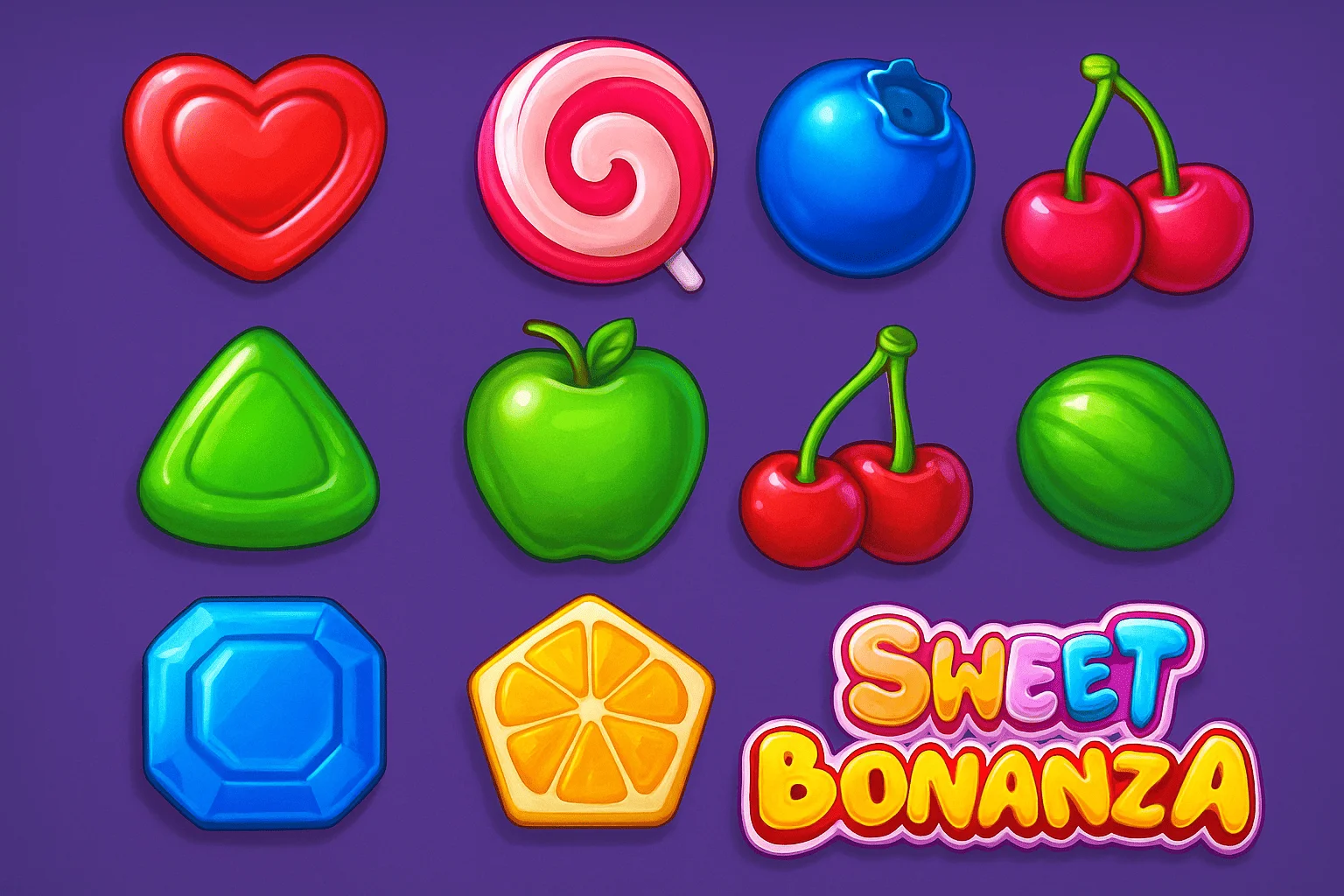 Символи Sweet Bonanza